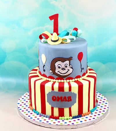 Curious George  - Cake by soods