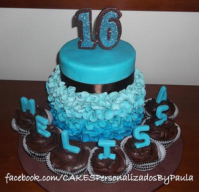Melissa's Sweet 16 - Cake by CakesByPaula