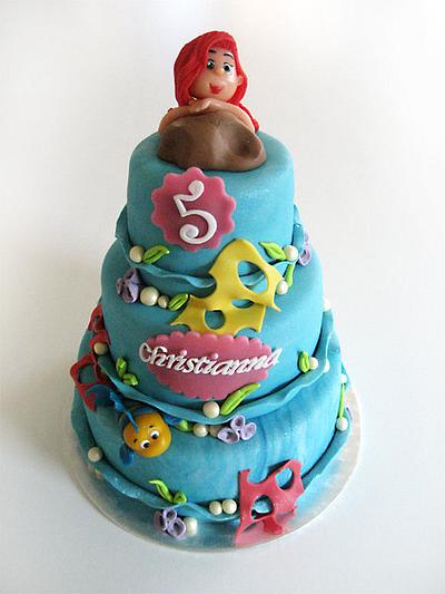 Little mermaid - Cake by Etty