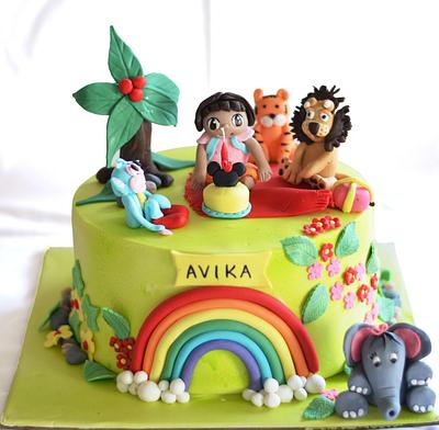 Dora Party Cake - Cake by Mishmash