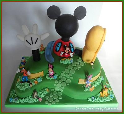 Mickey Mouse Clubhouse Cake - Cake by Cupcakecreations