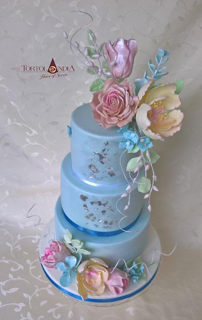 Birthday cake in pastel - Cake by Tortolandia