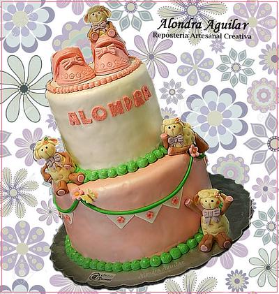 My daughter's baptism - Cake by Alondra Aguilar