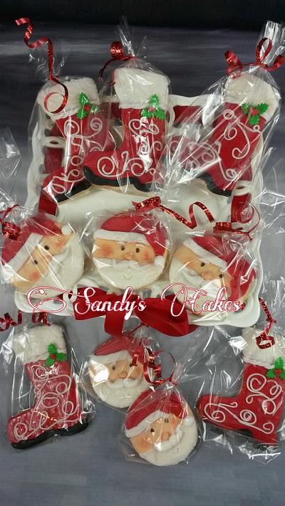 X-mas Cookies Ho Ho Ho!  - Cake by Sandy's Cakes - Torten mit Flair
