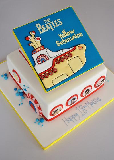 Yellow Submarine cake - Cake by The Sweet Life Bakes