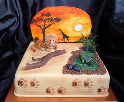 Afrika - Cake by Derika