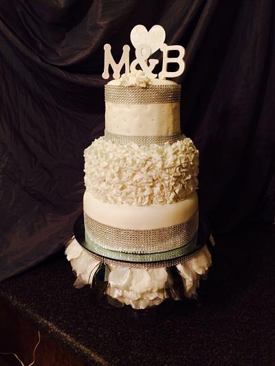 Wedding cake - Cake by Cakesbynini 