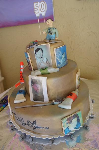 50th birthday Cake - Cake by louie