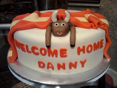 Welcome home  - Cake by Jolene Handal