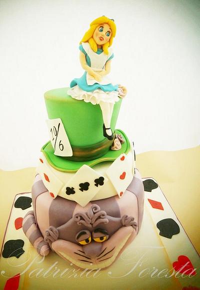 Alice in wonderland - Cake by Patrizia Foresta