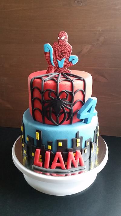 Spiderman - Cake by kakerlagethjemme