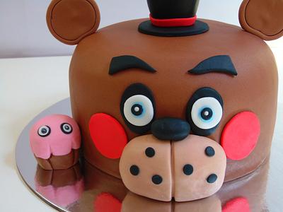 Five Night at freddy's - Cake by Fragor 