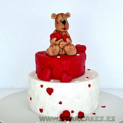 Saint Valentine's Day Cake - Cake by Star Cakes