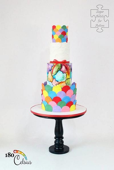 Colours of Happiness - Cake by Joonie Tan