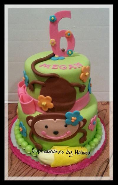 Monkey & Bananas cake - Cake by Sophisticakes by Malissa