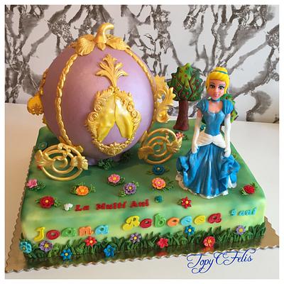 Cake with Cinderella - Cake by Felis Toporascu