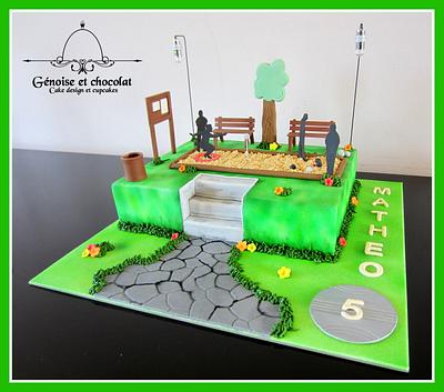Bowling cake - Cake by Génoise et chocolat