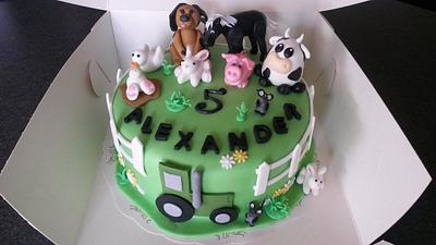 Farmers cake! - Cake by Jenny Edman