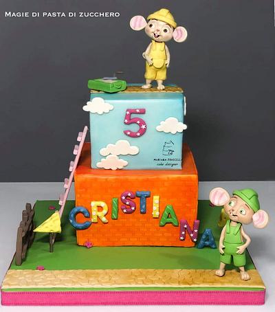 Mouse builder - Cake by Mariana Frascella