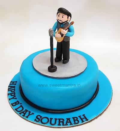 Cake for a Singer - Cake by Sweet Mantra Homemade Customized Cakes Pune
