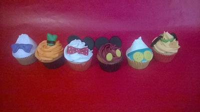Mickey & friends cupcakes - Cake by Tareli