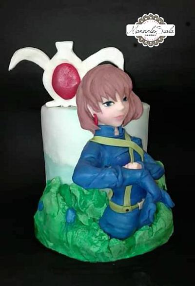 Nausicaa and the valley of the wind - Cake by manuela scala