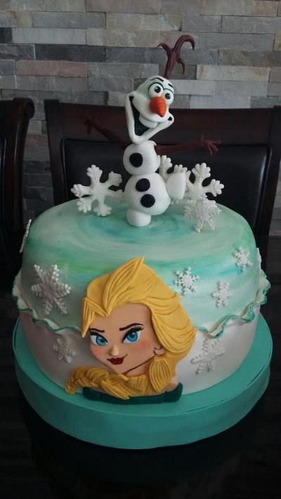 torta frozen - Cake by Karlaartedulce