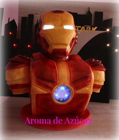 Iron Man - Cake by Aroma de Azúcar