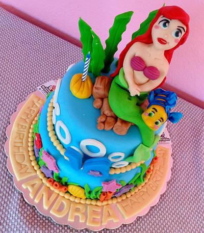 Mermaid cake - Cake by Cintiaborlez