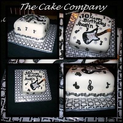 music themed cake - Cake by Lori Arpey