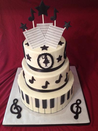Music to my Mouth - Cake by Cosden's Cake Creations