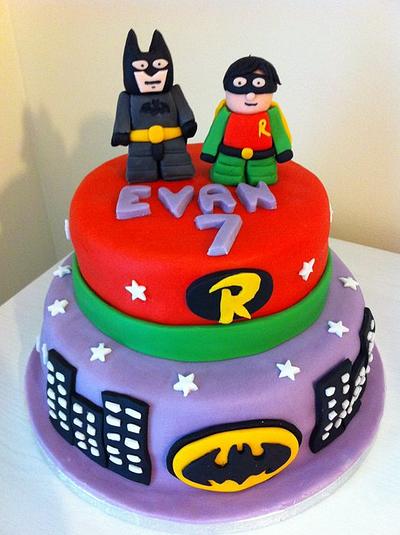 Batman & Robin - Cake by Susanne