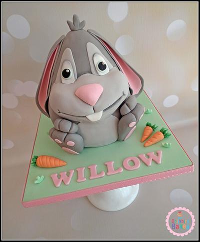 Cute Bunny - Cake by Dollybird Bakes