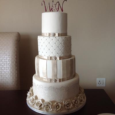 Wedding cake - Cake by Bella 