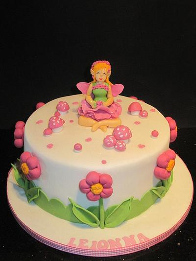fairy cake - Cake by d and k creative cakes