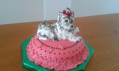 CAKE DOG - Cake by Camelia