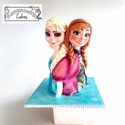 3D Frozen cake - Cake by Flappergasted Cakes