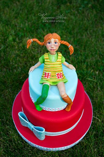 Pippi Longstocking cake - Cake by Alina Vaganova