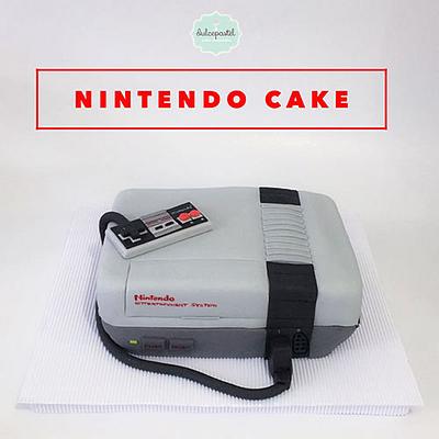 Torta Nintendo  - Cake by Dulcepastel.com