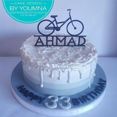 Bicycle cake - Cake by Cake design by youmna 