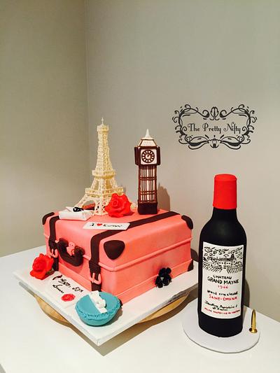 Suitcase Cake - Cake by Edelcita Griffin (The Pretty Nifty)