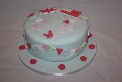 Cath Kidston Flag Cake - Cake by Helen Campbell
