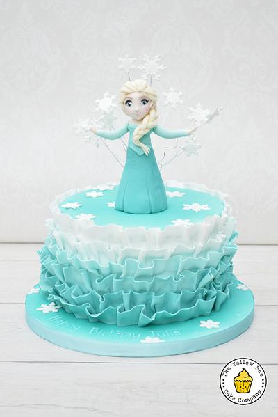 Frozen Birthday Cake - Cake by Yellow Bee Sugar Art by Vicky Teather