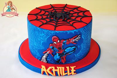 The Amazing Spiderman Cake - Cake by SweetLin