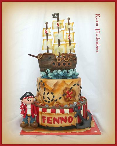 Ship ahoy! - Cake by Karen Dodenbier
