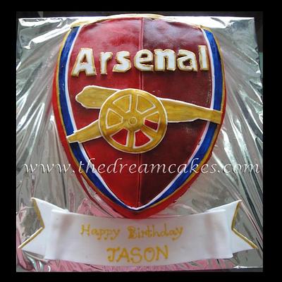 Arsenal  - Cake by Ashwini Sarabhai