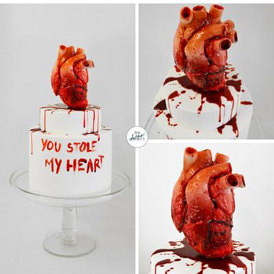 Anti-valentine's cake - Cake by TheCakeProjectCH