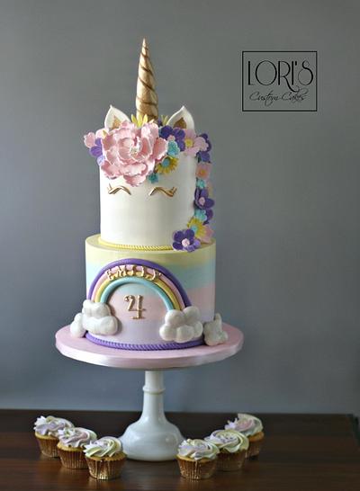 Unicorn 🦄  - Cake by Lori Mahoney (Lori's Custom Cakes) 