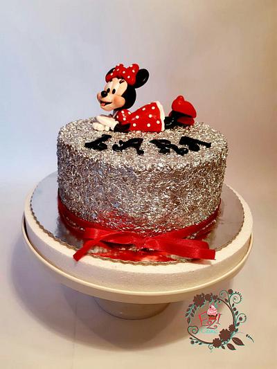 Minnie on the silver - Cake by Zerina
