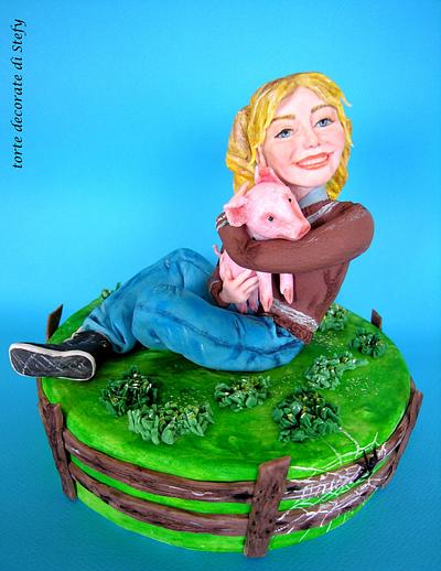 Charlotte 's web - Cake by Torte decorate di Stefy by Stefania Sanna